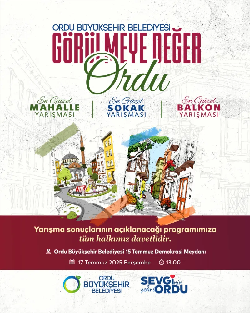 ORDU’DA, 