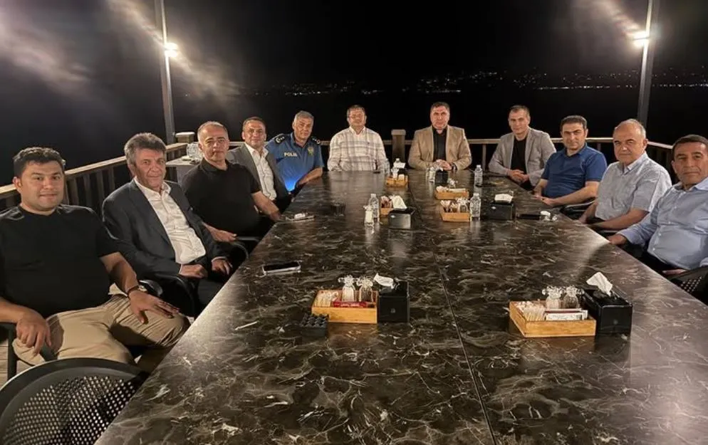 Protokolden Dr. Mesut Bilen’e Veda...