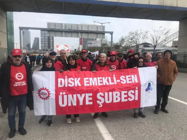 ÜNYE DİSK EMEKLİ-SEN’DEN YARGITAY KARARINA SERT TEPKİ