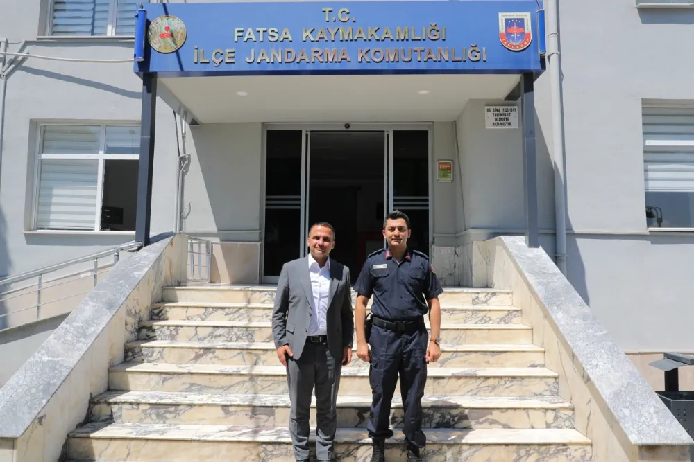 BAŞKAN KİBAR’DAN KOMUTAN ÖZBEK’E HAYIRLI OLSUN ZİYARETİ