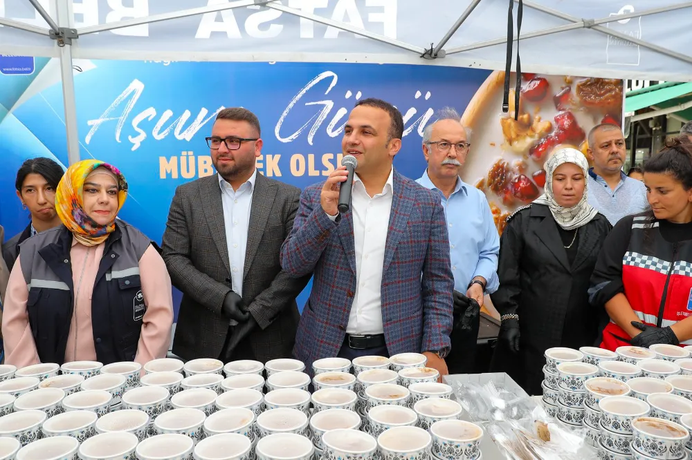 Aşure Bereketi Fatsa’da Paylaşıldı