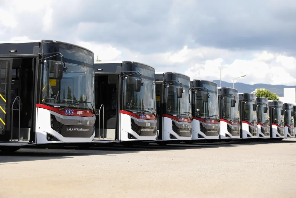 TOPLU ULAŞIMA 15 YENİ OTOBÜS...
