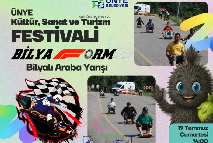 ÜNYE BİLYAFORM YARIŞLARI 2’NCİ KEZ START ALACAK