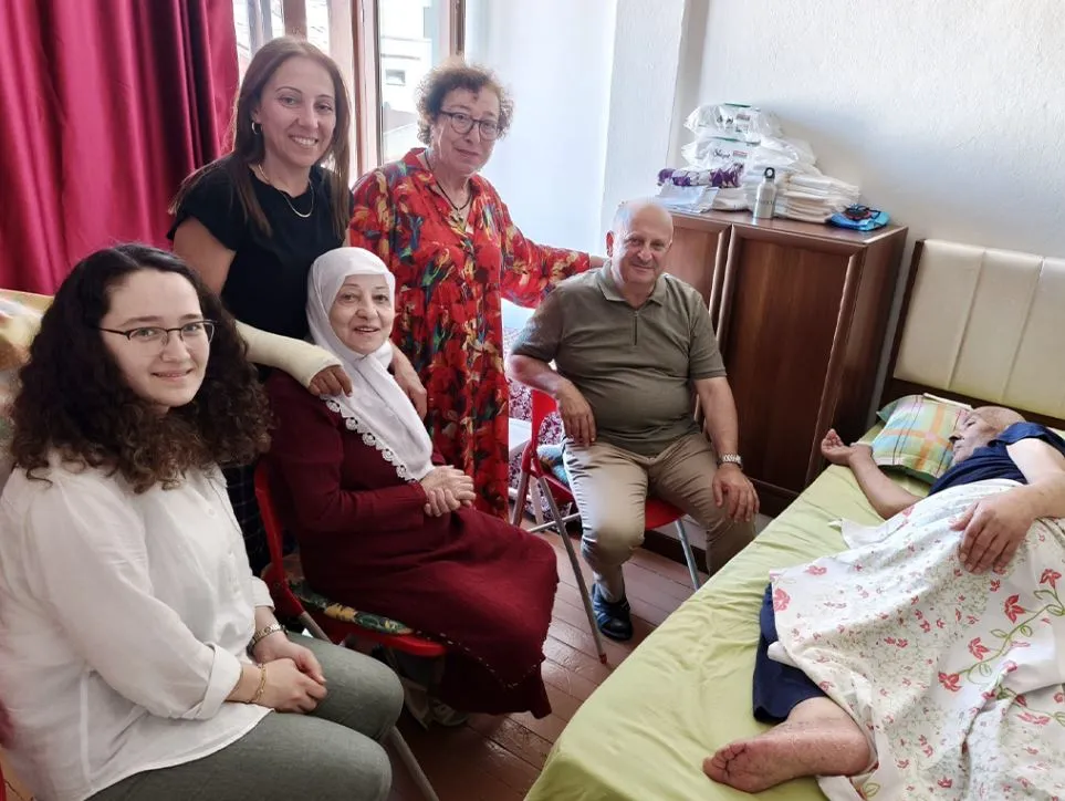 BAŞKAN TAVLI’DAN KIBRIS GAZİSİ ŞAHİN DEMİRCİ’YE ZİYARET