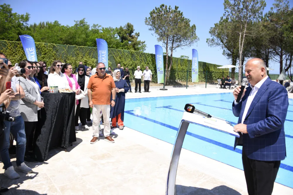 ÜNYE BELEDİYESİ YENİ KADINLAR PLAJI VE AÇIK YÜZME HAVUZUNA İLGİ BÜYÜK