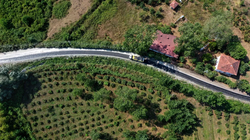 ÜNYE KOCUKLU MAHALLESİ ASFALTLANDI