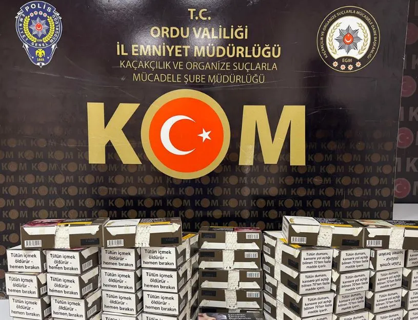 ORDU’DA KOM EKİPLERİ KAÇAKÇILARA GÖZ AÇTIRMIYOR!