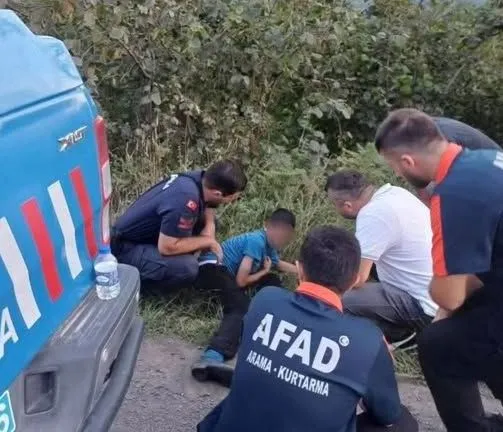 ORDU’DA KAYIP ÇOCUK SAĞ BULUNDU