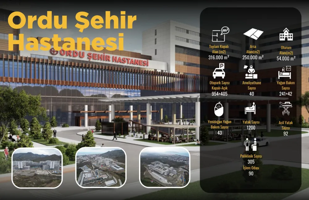 ORDU ŞEHİR HASTANESİNDE SONA DOĞRU