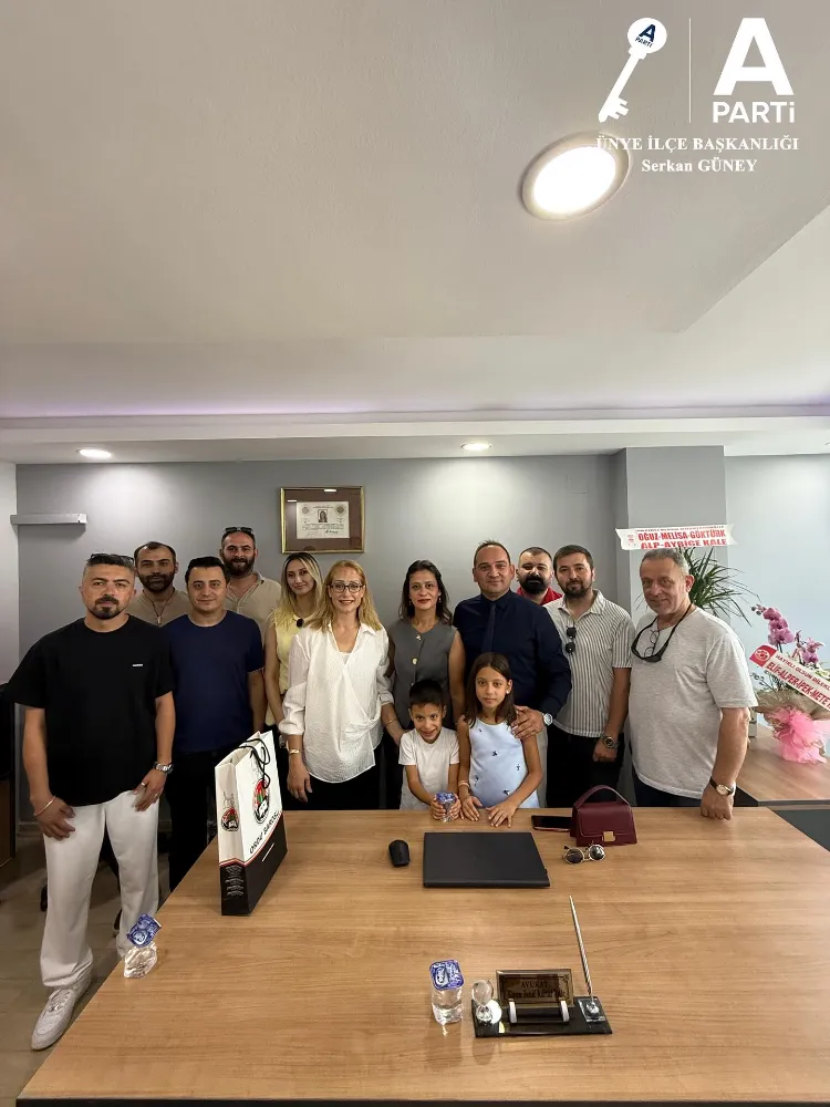 BAŞKAN GÜNEY, AVUKAT SANEN BETÜL’ÜN BÜRO AÇILIŞINA KATILDI