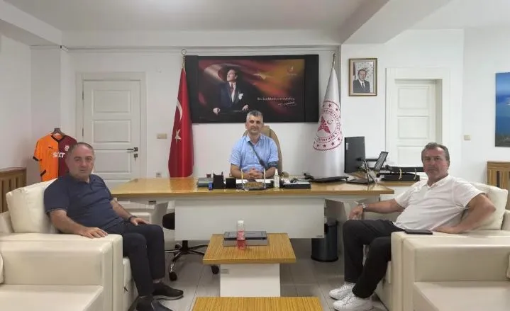 Başkan Alparslan’dan Müdür Tüzen’e ziyaret
