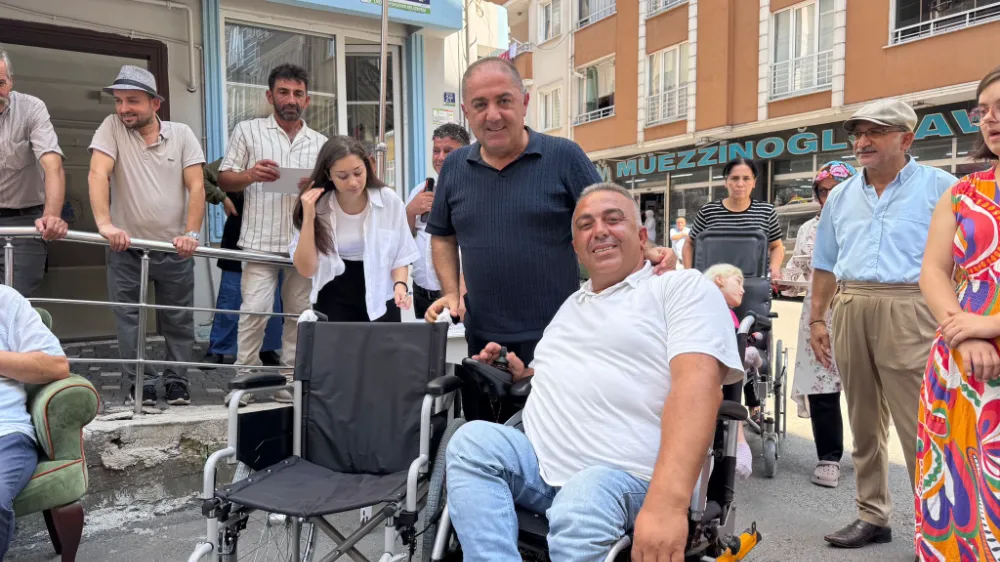 25 Tekerlekli Sandalye İhtiyaç Sahiplerine Ulaştırıldı
