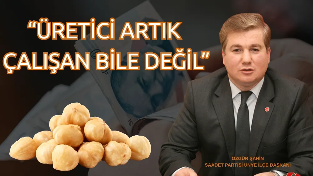 Başkan Şahin: “Fındık Dalda Umut, Sofrada Ekmek Olmalı”