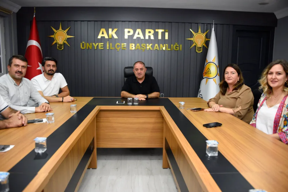 BAŞKAN ALPARSLAN “ORTAK AKILLA ÜNYE’YE HİZMET EDECEĞİZ”