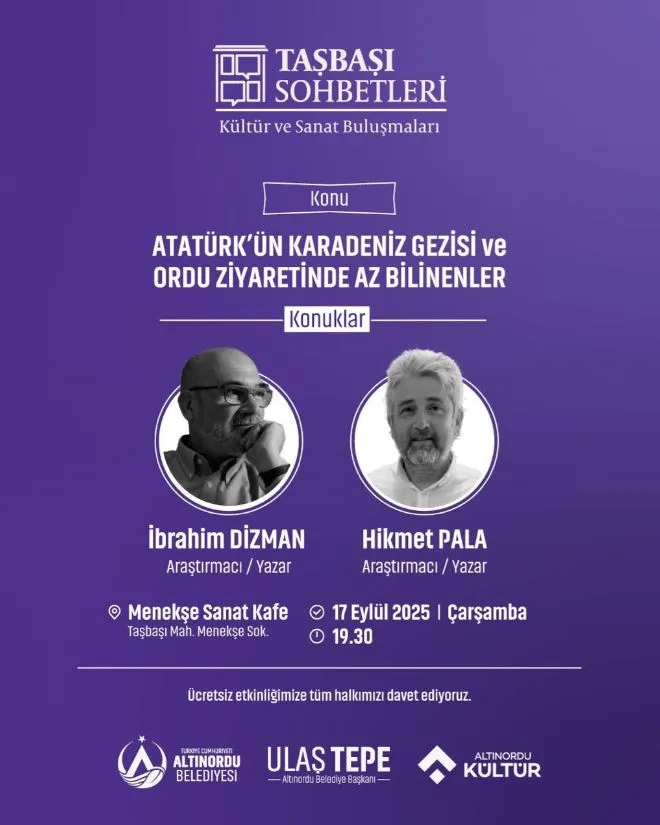 Taşbaşı Sohbetleri’nde Atatürk Konuşulacak