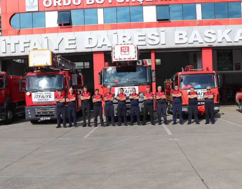 İTFAİYECİLİK HAFTASI ÜNYE’DE COŞKUYLA KUTLANDI