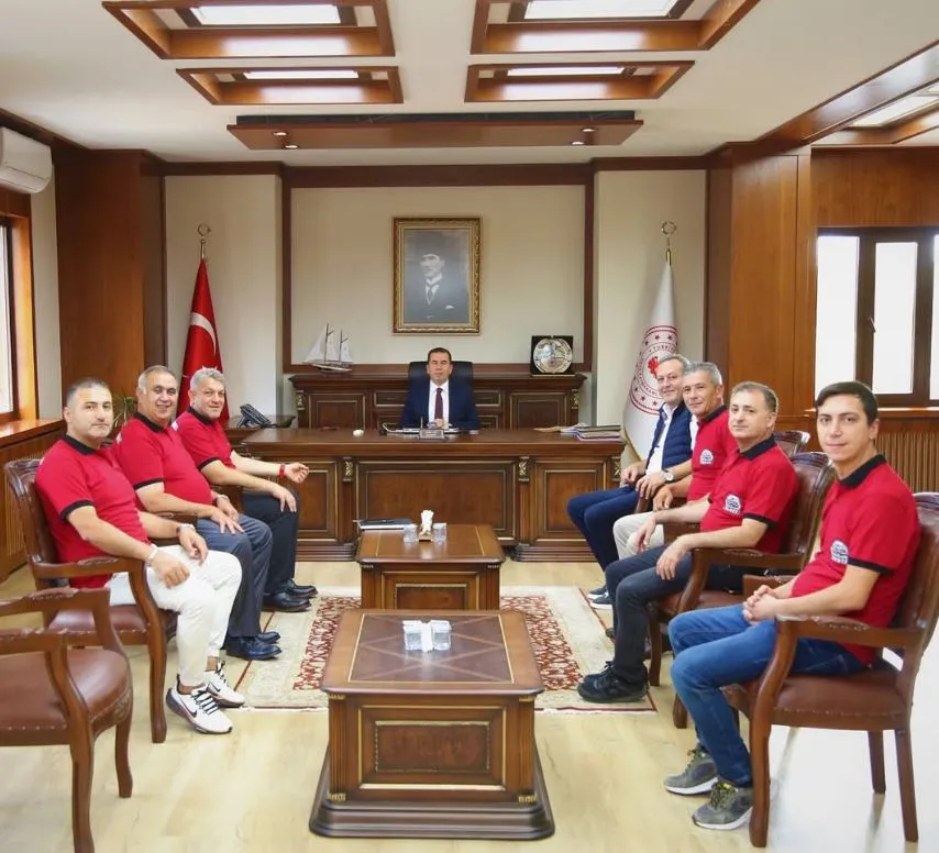 ÜNOFF’TAN KAYMAKAM IŞIK’A ZİYARET