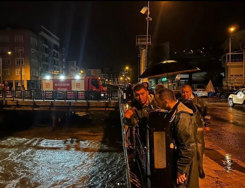 Ordu’da Aşırı Yağış Hayatı Olumsuz Etkiledi
